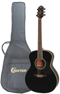 Акустическая гитара CRAFTER GA-8 / BK с чехлом